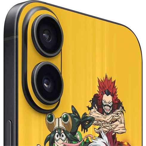 My Hero Academia Deku Squad Season 5 iPhone 16 Plus Skin